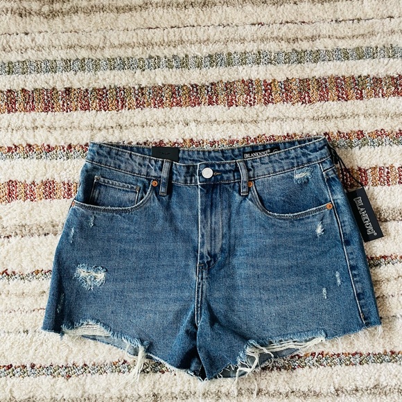 NWT BLANK NYC The Barrow Denim Shorts - Picture 2 of 5